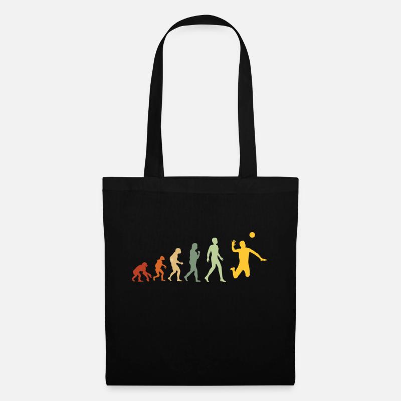 Evolution Volleyball Volleyball Volleyball - Tote Bag - black