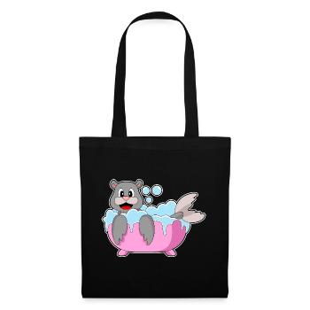 Baignoire de bain à sceller - Sac en tissu - noir - Devant