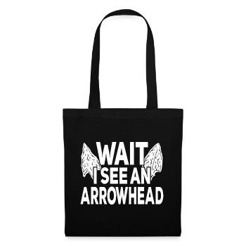 Arrowhead Hunting Arrowheads Flintknapping - Tote Bag - black - Front