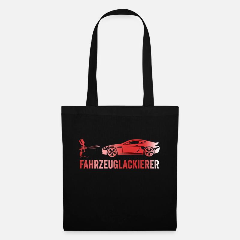 Lackierer Fahrzeuglackierer Autolackierer - Stoffbeutel - Schwarz