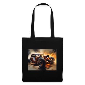 Rusty Hot Rod racing #4 - Tote Bag - black - Front