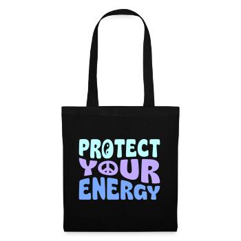 Protect Your Energy - Stoffbeutel - Schwarz - Vorne