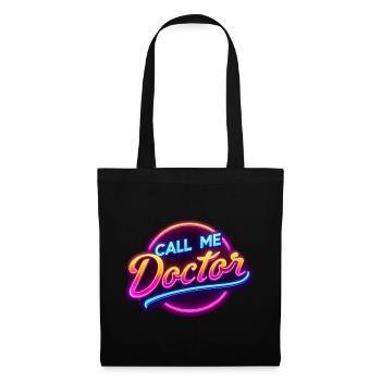 Call Me Doctor 19 - Tote Bag - black - Front