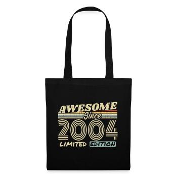 Vintage 2004 Retro - 2004 Birthday Gift - Tote Bag - black - Front
