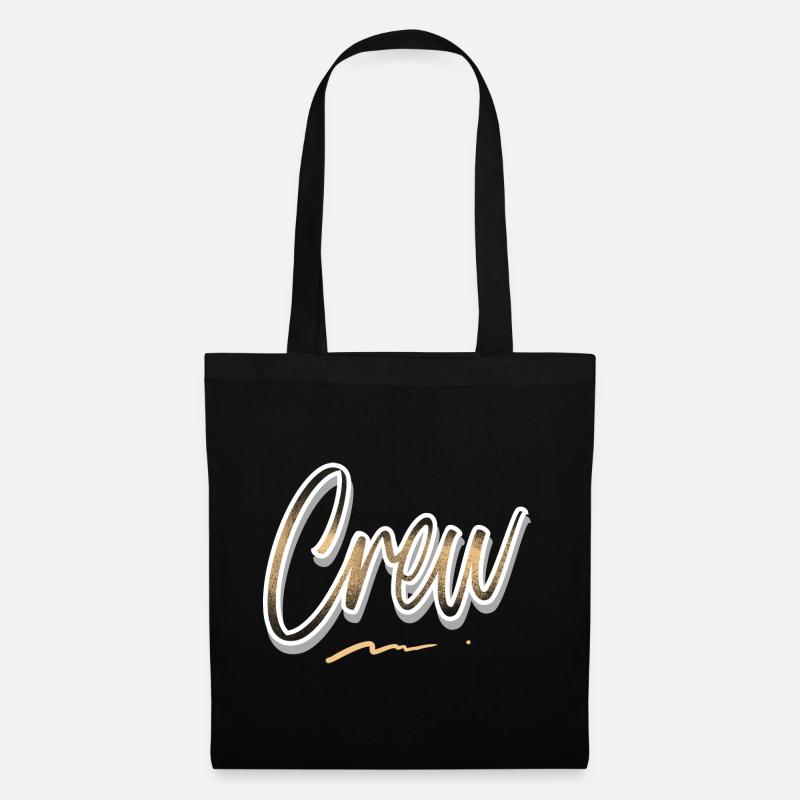 Crew - Stoffbeutel - Schwarz