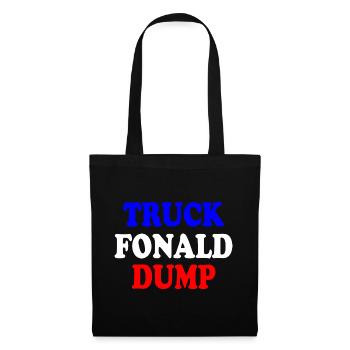 truck fonald dump - Sac en tissu - noir - Devant