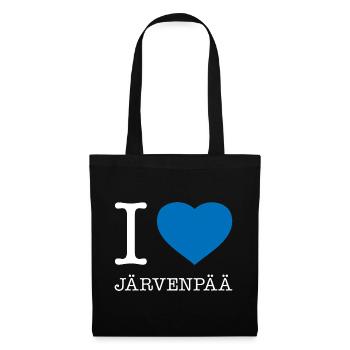 I love Järvenpää - Tote Bag - black - Front