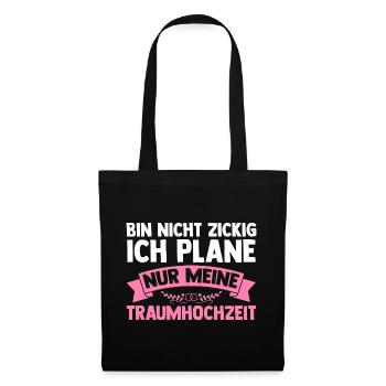 Bachelor Party Team Bride Hen Party - Tote Bag - black - Front