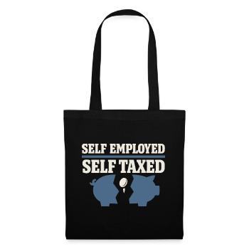 Indépendant indépendant Steuerhumor 1099 Life - Sac en tissu - noir - Devant