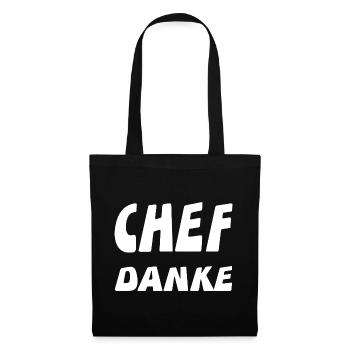 Chef - Stoffbeutel - Schwarz - Vorne