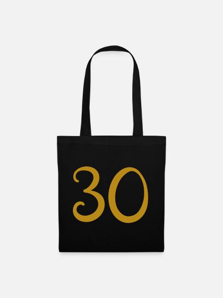 30 - Stoffbeutel - Schwarz