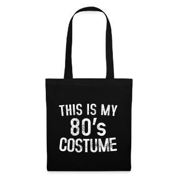80s retro - Tote Bag - black - Front