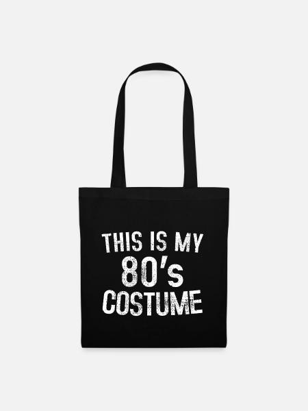 80s retro - Tote Bag - black