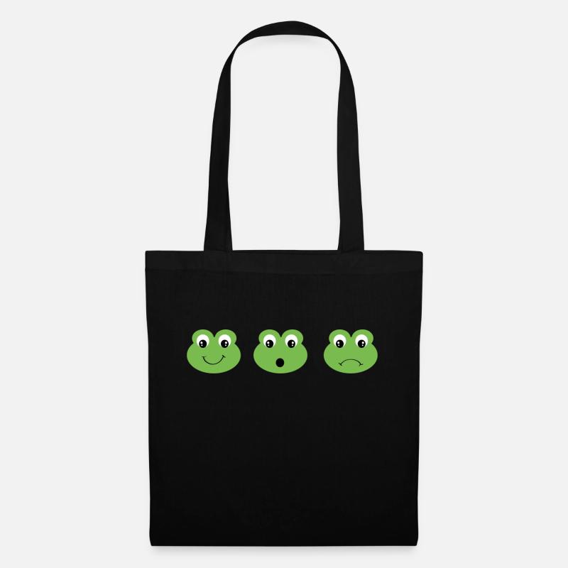 Frog - Tote Bag - black