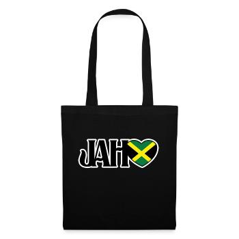 jah - Sac en tissu - noir - Devant