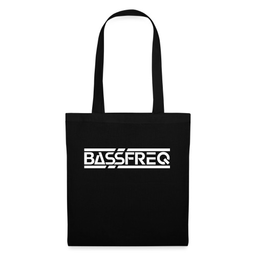 Logo Bassfreq White - Sac en tissu