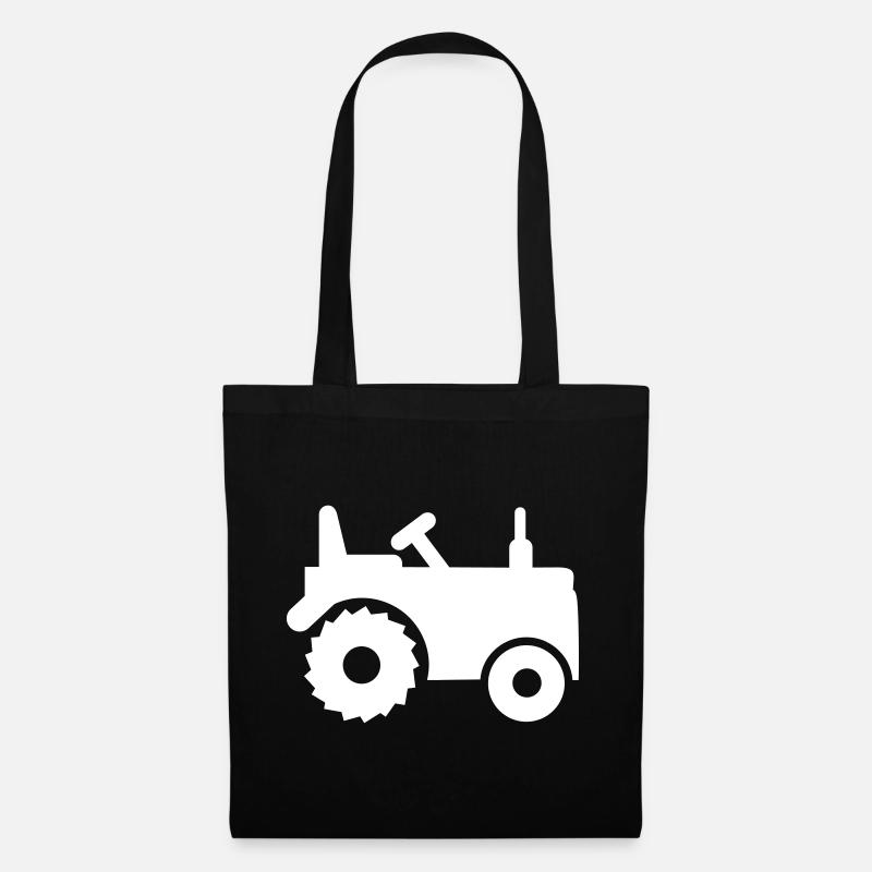 tractor - Tote Bag - black