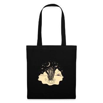 Nature, Sun, Moon, Stars, Sky, Water, Planet - Tote Bag - black - Front