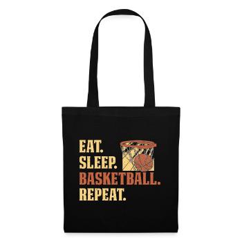 Manger - Sac en tissu - noir - Devant