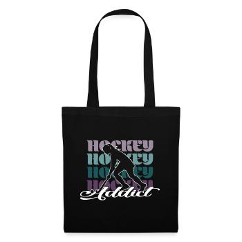 hockey field hockey hockey players girls' hockey - Tote Bag - black - Front