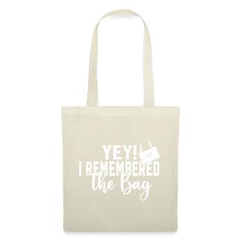 I Remembered The Bag - Tote Bag - nature - Front