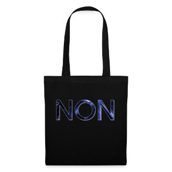 NON - Sac en tissu - noir - Devant