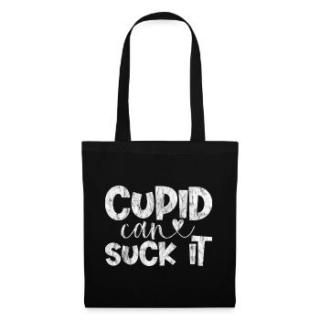 Cupid Can Suck It 3 - Stoffbeutel - Schwarz - Vorne