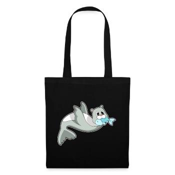 Seal Fish - Tote Bag - black - Front