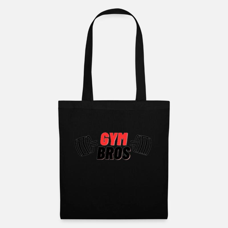 Gym Bros Gym Workout - Stoffbeutel - Schwarz
