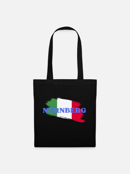 Nürnberg - Stoffbeutel - Schwarz