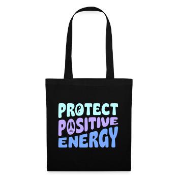 Protect Positive Energy - Tote Bag - black - Front