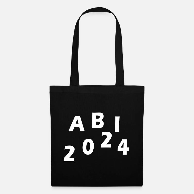 Abi 2024 - Stoffbeutel - Schwarz
