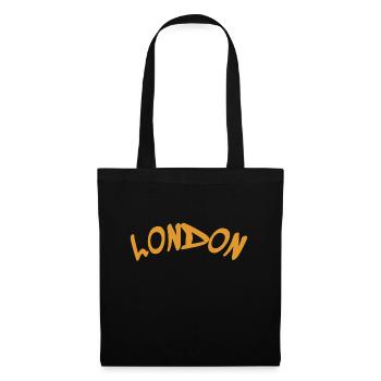 London - Great Britain - England - Tote Bag - black - Front