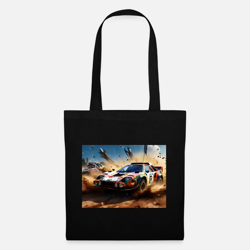 Rally Raid #3 - Tote Bag - black