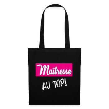 MERCI. THANKS. THANK YOU. ANNIVERSAIRE. NAISSANCE. - Sac en tissu - noir - Devant