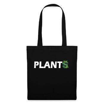 PLANTS - Stoffbeutel - Schwarz - Vorne
