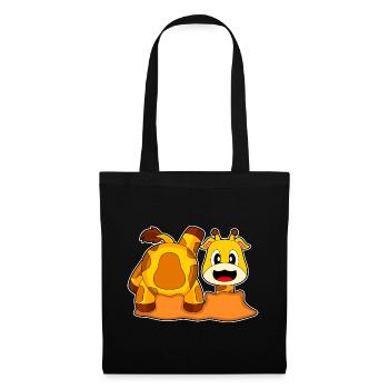 Giraffe Hole - Tote Bag - black - Front