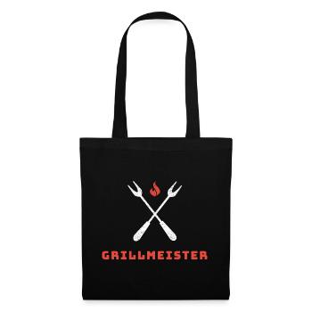 Grillmeister - Der Ultimative BBQ-Experte - Stoffbeutel - Schwarz - Vorne