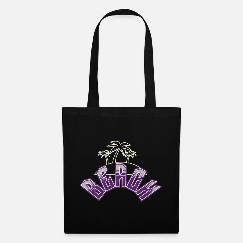 Plage - Sac en tissu - noir