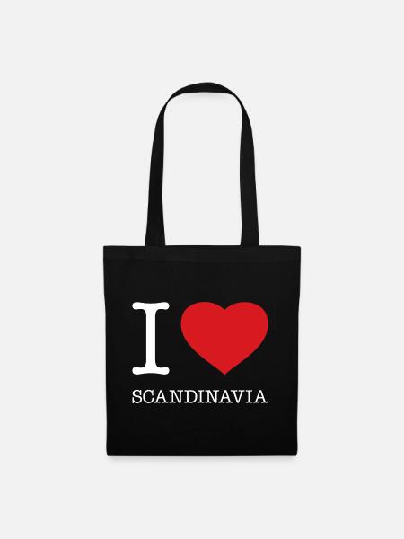 I LOVE SCANDINAVIA - Mulepose - sort