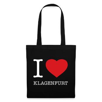 I LOVE KLAGENFURT - Tote Bag - black - Front
