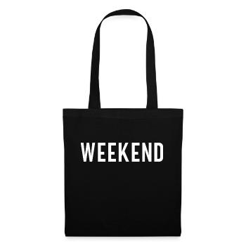 Weekend Forecast Camping With a Chance of - Tote Bag - black - Front