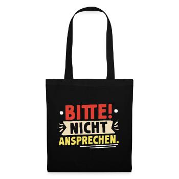Malle DO NOT TALK Mallorca Party Funny - Tote Bag - black - Front
