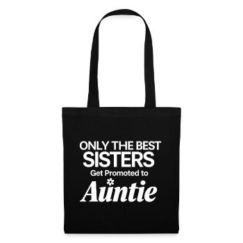Sisters to Auntie Promotion - Tote Bag - black - Front