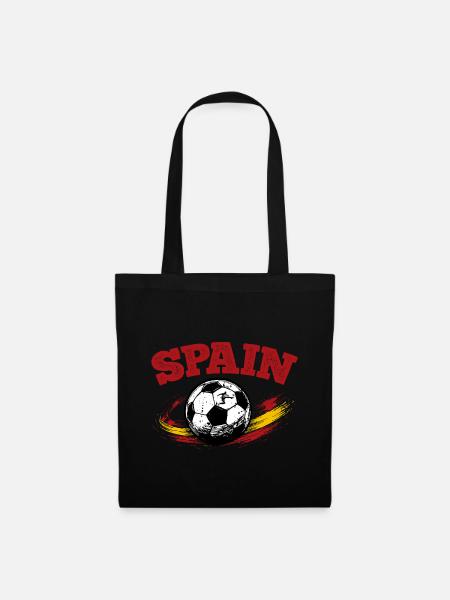Spanien Fußball Merch - Stoffbeutel - Schwarz