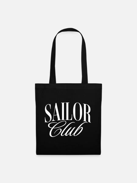 Sailor CLub - Stoffbeutel - Schwarz