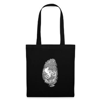 VTT - Sac en tissu - noir - Devant