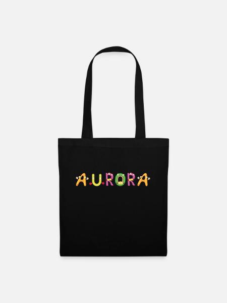 Aurora - Stoffbeutel - Schwarz