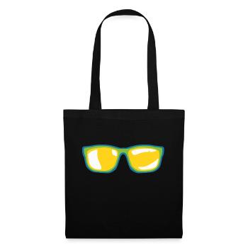 lunette de soleil - Sac en tissu - noir - Devant