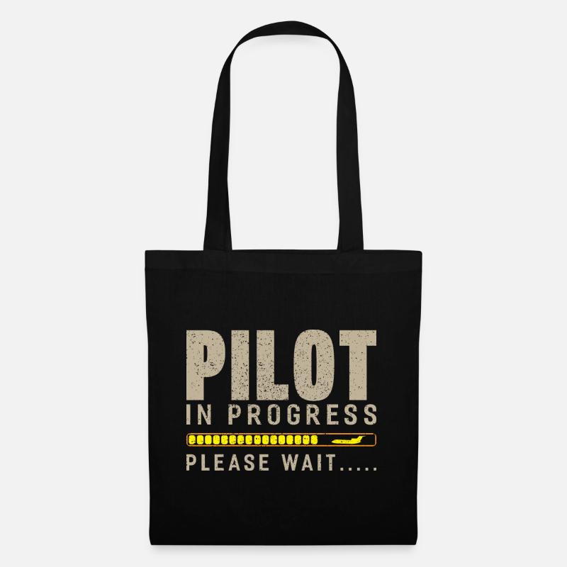 Pilot - Stoffbeutel - Schwarz